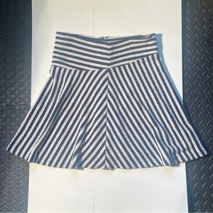 Sparkly striped banana republic skirt